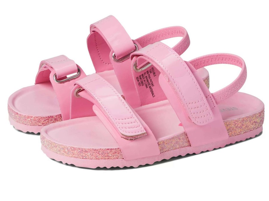 Sandals * | Steve Madden Kids Double Sandal Wide (Little Kid/Big Kid)