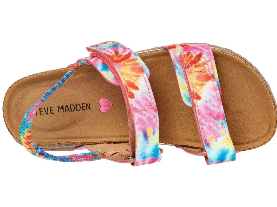 Sandals * | Steve Madden Kids Double Sandal Wide (Little Kid/Big Kid)