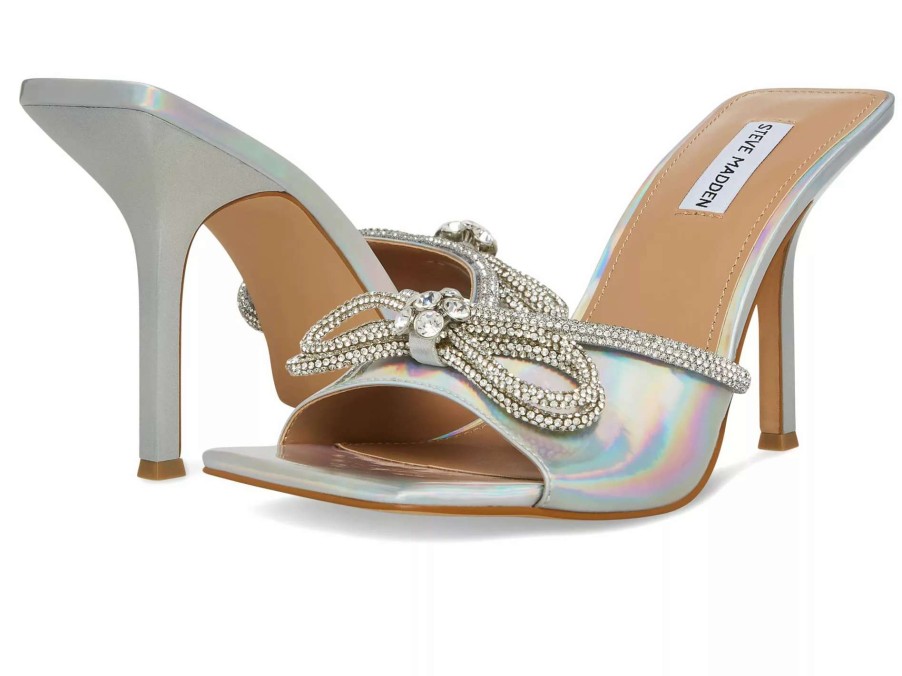 Heels * | Steve Madden Embellish Heeled Sandal