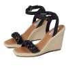 Heels * | Steve Madden Novah Wedge Sandal